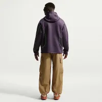 Nike Project F.R.O.G. мужские Bubble Mesh Pullover Толстовка с капюшоном цвет фиолетовый