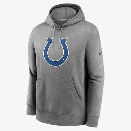 Indianapolis Colts чоловічі Nike NFL Pullover Толстовка з капюшоном колір сірий