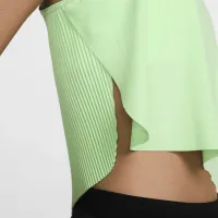 Nike AeroSwift женская Dri-FIT ADV Cropped Running Tank Top цвет зеленый