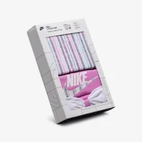 Nike Happy Camper Baby 3-Piece Bodysuit Box набор цвет белый