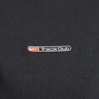 Nike Track Club мужские Dri-FIT Fleece Running Pullover цвет черный