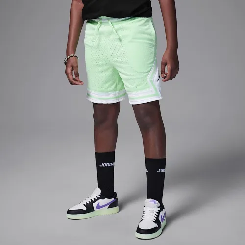 Nike Jordan Sport Big дитячі Dri-FIT Diamond шорти колір зелений