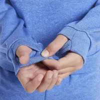 Nike Multi+ Big дитячі Therma-FIT Pullover Толстовка з капюшоном блакитний
