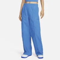 Nike Sportswear Everything Wovens женская Mid-Rise Open-Hem Pants синий