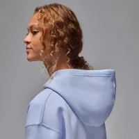 Nike Jordan Brooklyn Fleece жіноча Pullover Толстовка з капюшоном блакитний