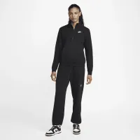 Nike Sportswear Club Fleece женская 1/2-Zip свитшот цвет черный