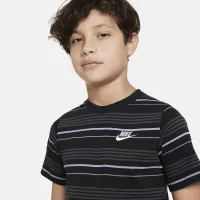 Nike Sportswear Big дитячі футболка колір чорний