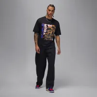 Nike Jordan чоловічі футболка колір чорний