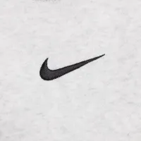 Nike Sportswear Phoenix Fleece женская оверсайз Crew-Neck свитшот цвет коричневый