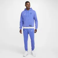 Club Америка Club Third чоловічі Nike Soccer French Terry Pullover Толстовка з капюшоном блакитний