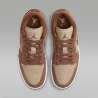 Nike Air Jordan 1 Low SE жіноча Кросівки колір коричневий
