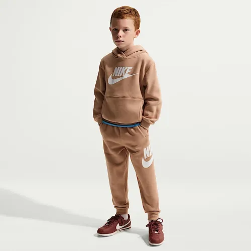 Nike Sportswear Club Fleece Little детские Joggers цвет коричневый