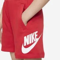 Nike Sportswear Club Fleece Big детские French Terry шорты цвет красный