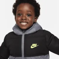 Nike Colorblock Puffer Toddler Куртка колір чорний