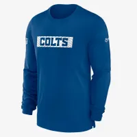 Indianapolis Colts Sideline Player Team Issue Men’s Nike Dri-FIT Long-Sleeve Top синий