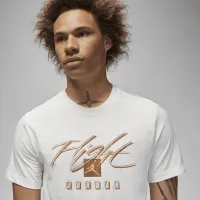 Nike Jordan Flight Essentials мужские футболка цвет белый