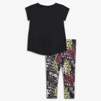 Nike Dri-FIT Meta-Morph Baby (12-24M) 2-Piece лосины набор цвет красный