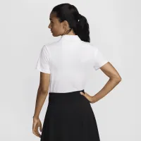 Nike Victory женская Dri-FIT Short-Sleeve Striped для гольфа Polo цвет белый