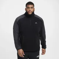 Nike Trail Polartec® чоловічі 1/4-Zip Fleece Running Top колір чорний
