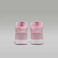 Nike Air Jordan 1 Mid Big детские Кроссовки Pink