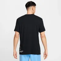 Nike Swim Hydroguard чоловічі Short-Sleeve Top колір чорний