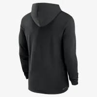 LSU Tigers Sideline чоловічі Nike Dri-FIT College Long-Sleeve Hooded Top колір чорний