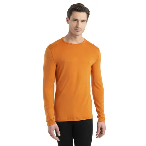 Футболка Icebreaker Merino 260 Tech Long Sleeve Crewe Thermal Top 1043718651 - помаранчева