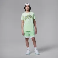 Nike Jordan Dri-FIT Big дитячі Sports Graphic футболка колір зелений