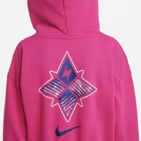 Nike Giannis Big детские баскетбольные Толстовка с капюшоном Pink