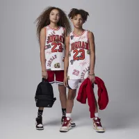 Nike Jordan23 Big детские Printed Jersey цвет серый