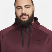 Nike Therma чоловічі Therma-FIT Full-Zip Fitness Top колір червоний