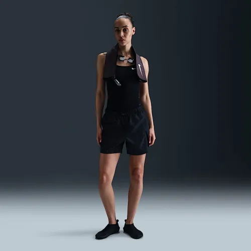 Nike Swim Voyage жіноча Cover-Up шорти колір чорний