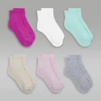 Nike Jordan Everyday Essentials Big дитячі Ankle шкарпетки (6 пар) Pink