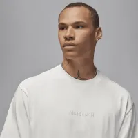 Nike Air Jordan Wordmark чоловічі футболка колір білий