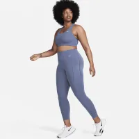 Nike Universa женская Medium-Support С высокой Талией 7/8 лосины с карманамисиний