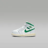 Nike Jordan 1 Mid Baby/Toddler Кроссовки цвет белый
