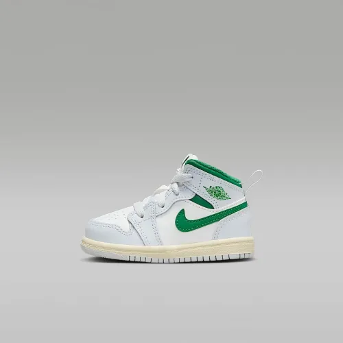 Nike Jordan 1 Mid Baby/Toddler Кросівки колір білий