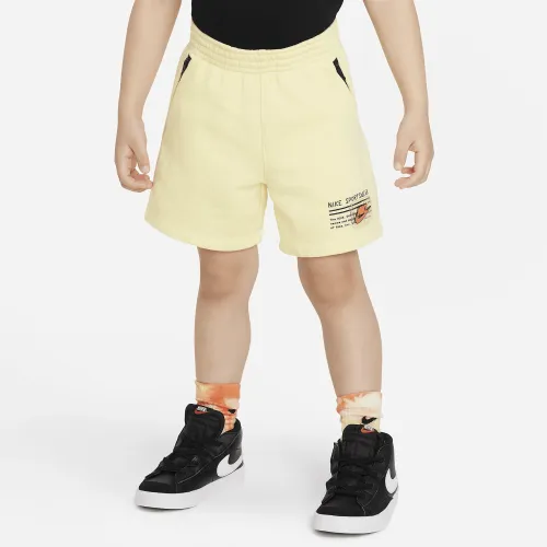 Nike Sportswear Paint Your Future Toddler French Terry шорты Yellow