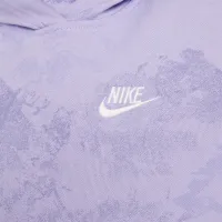 Nike Sportswear Club Fleece Big дитячі Pullover Толстовка з капюшоном колір фіолетовий
