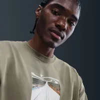 Nike Sportswear мужские Max90 футболка цвет зеленый