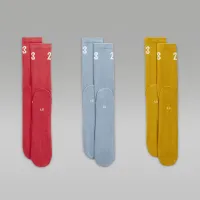 Nike Jordan Essentials Crew носки (3 пары) многоцветный