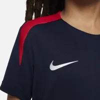 USMNT Strike Big дитячі Nike Dri-FIT Soccer Short-Sleeve Knit Top блакитний