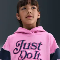 Nike Varsity Prep Little детские Pullover Толстовка с капюшоном and лосины набор синий