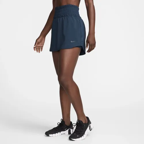 Nike One жіноча Dri-FIT Ultra З високою талією Skort блакитний