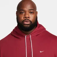 Nike Solo Swoosh чоловічі Fleece Pullover Толстовка з капюшоном колір червоний