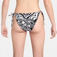 Nike Swim Swirl женская String Bikini Bottom цвет черный