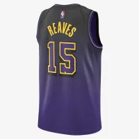 Austin Reaves Los Angeles Lakers 2024/25 City Edition чоловічі Nike Dri-FIT NBA Swingman Jersey колір фіолетовий