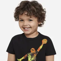 Nike Jordan Toddler T-Shirt and Shorts Set Orange