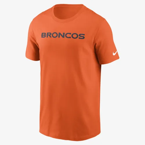 Denver Broncos Primetime Wordmark Essential мужские Nike NFL футболка Orange