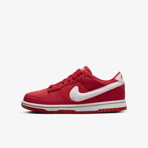 Nike Dunk Low Big дитячі Кросівки колір червоний
